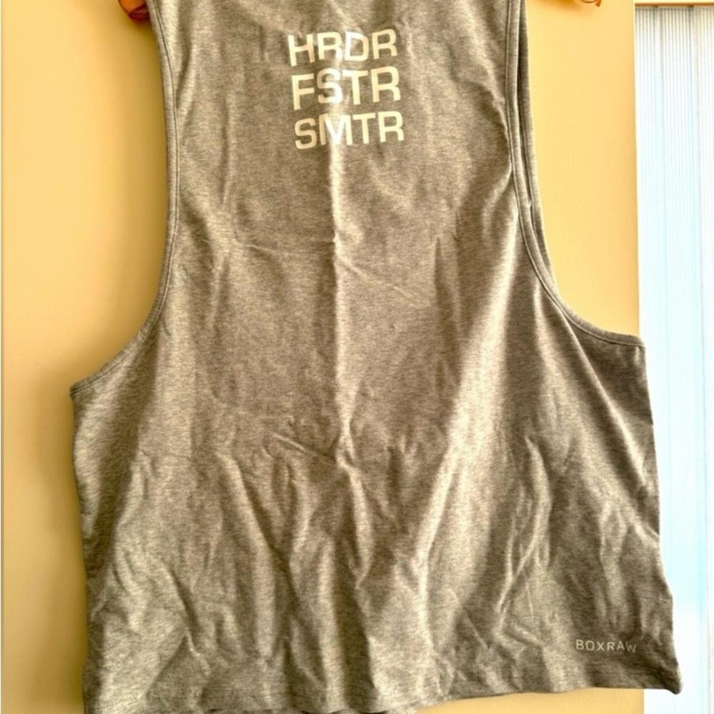 BOXRAW Gray Men’s Tank Top